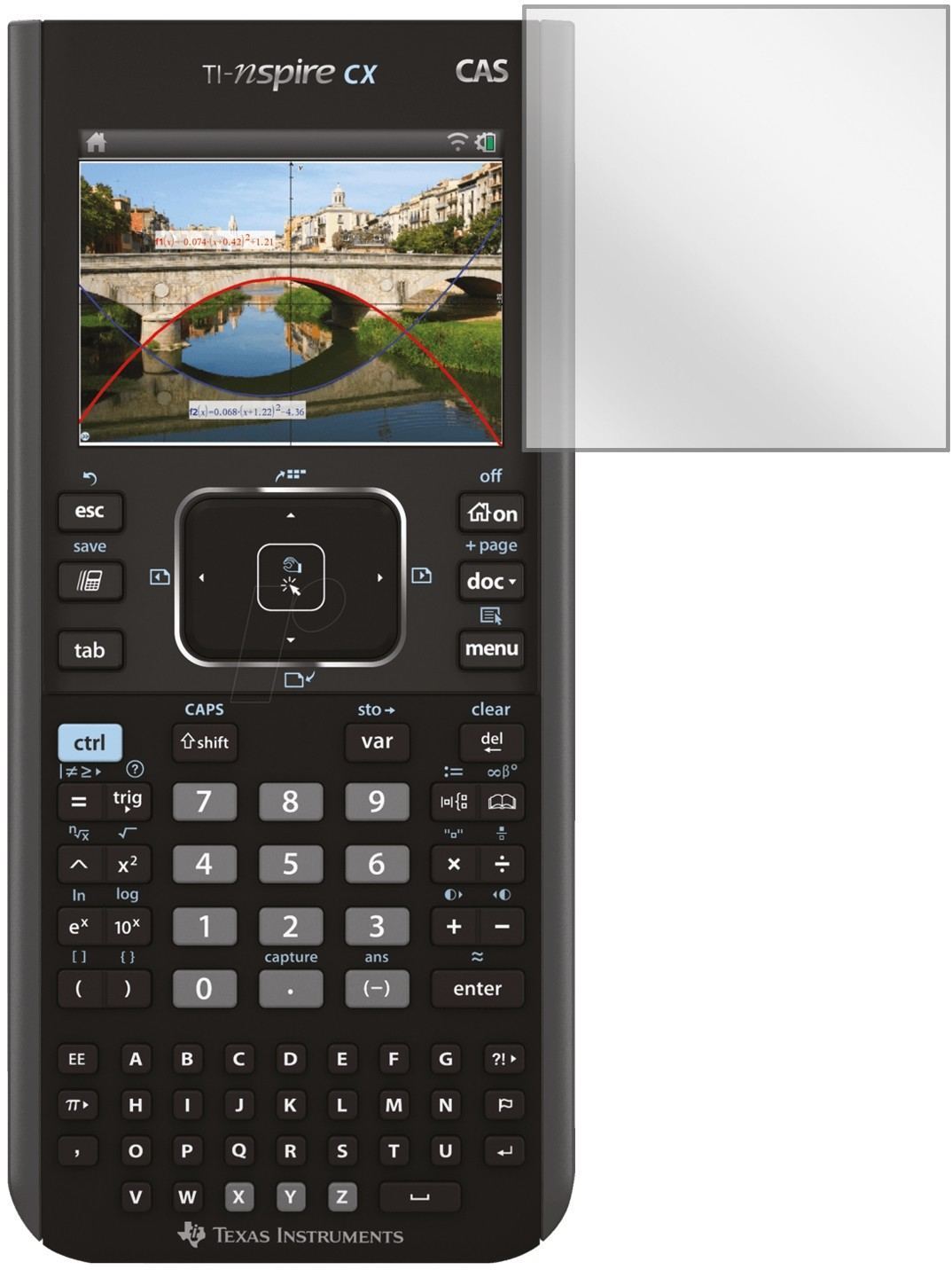 6x Schutzfolie klar für Texas Instruments TI Nspir (2)