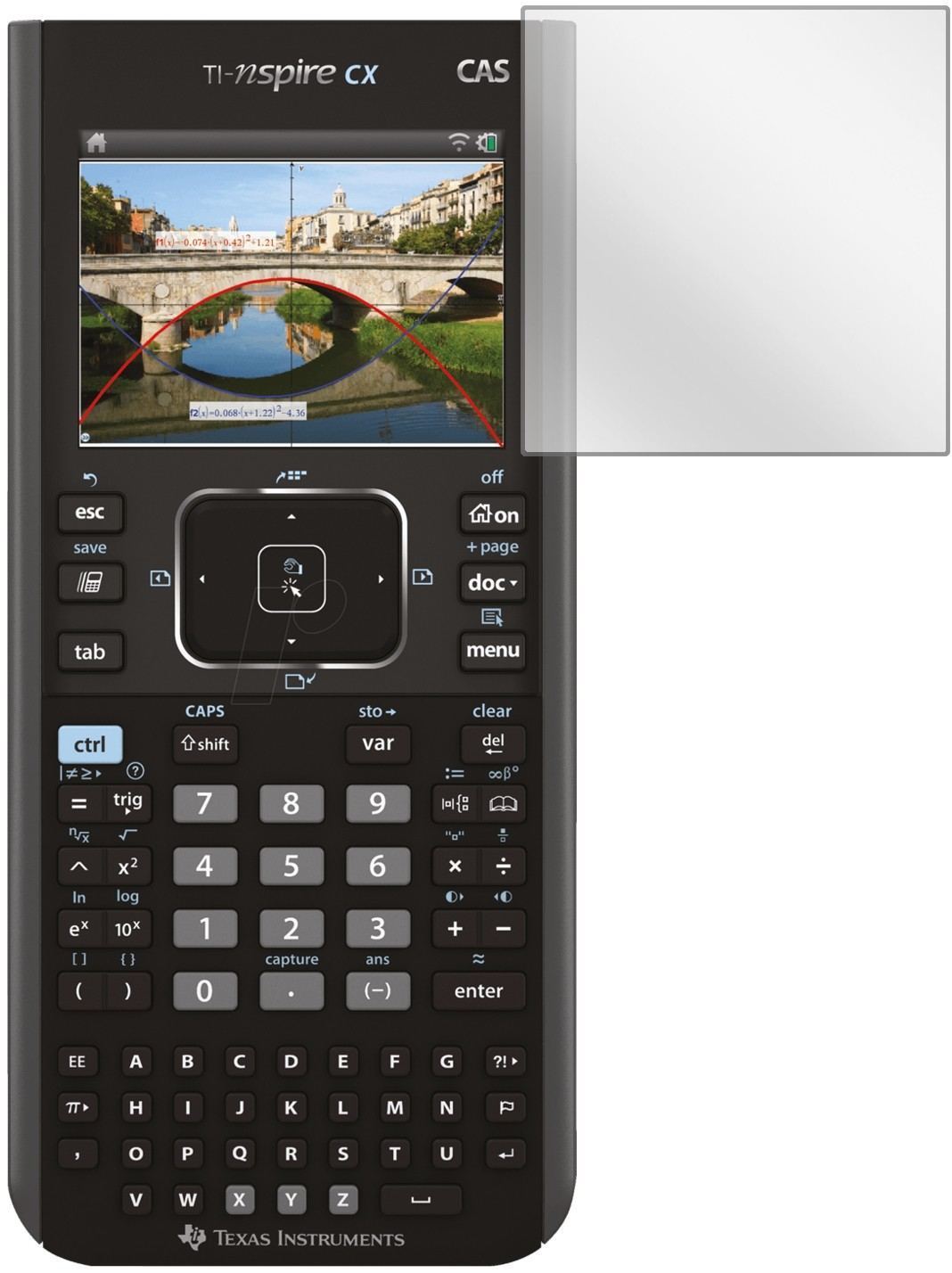 6x Schutzfolie klar für Texas Instruments TI Nspir (2)