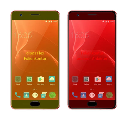 2x 3D Full Cover Schutzfolie für Elephone P8 Max (1)