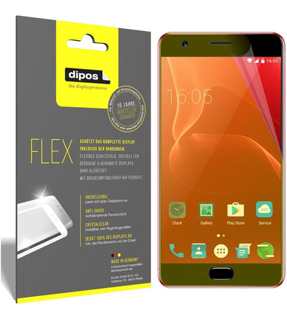 2x 3D Full Cover Schutzfolie für Elephone P8 Max (2)