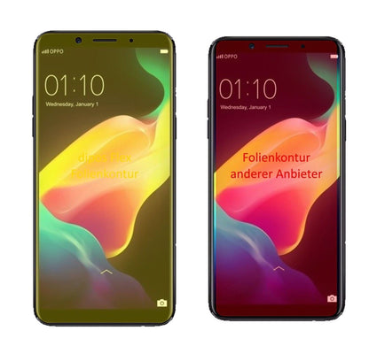 2x 3D Full Cover Schutzfolie für Oppo F5 Youth (1)