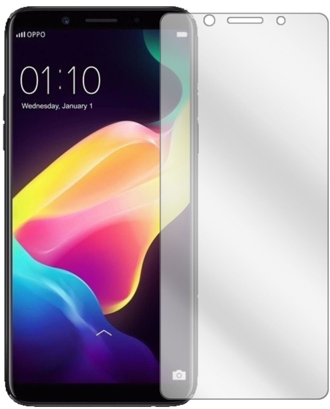 6x Schutzfolie klar für Oppo F5 Youth Display-Schu (2)