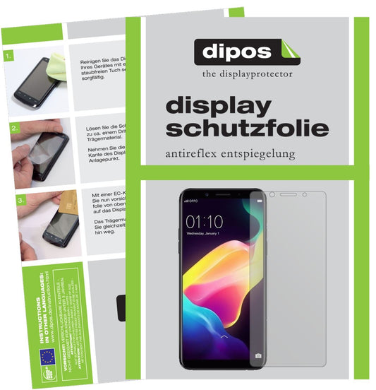 2x Schutzfolie matt für Oppo F5 Youth Display-Schu (1)