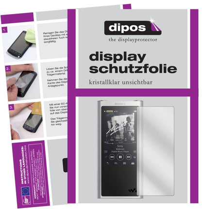 6x Schutzfolie klar für Sony NW-ZX300 (MP3-Player) (1)