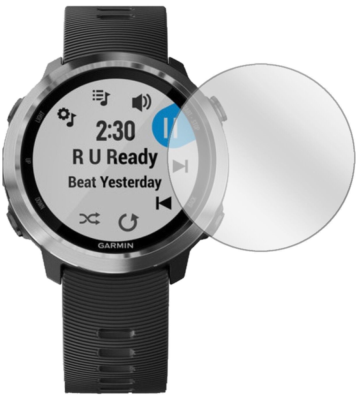 5x Schutzfolie klar für Garmin Forerunner 645 Disp (1)