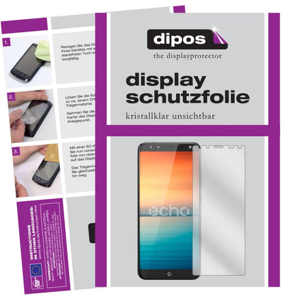 6x Schutzfolie klar für Echo Horizon Display-Schut (1)