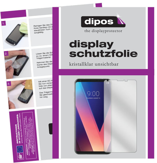 6x Schutzfolie klar für LG V30 Plus Display-Schutz (1)