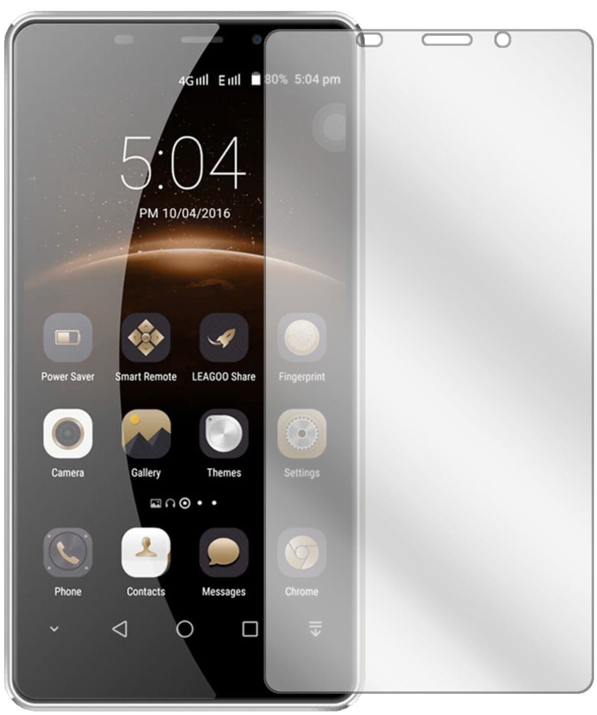 5x Schutzfolie klar für Leagoo M8 Display-Schutzfo (1)