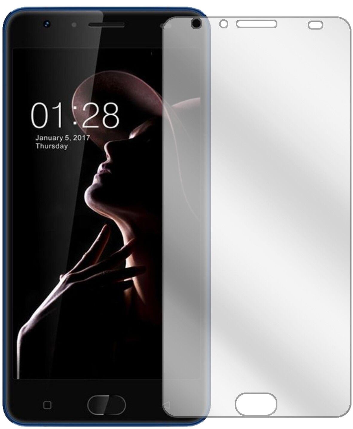 5x Schutzfolie klar für Gretel GT6000 Display-Schu (1)