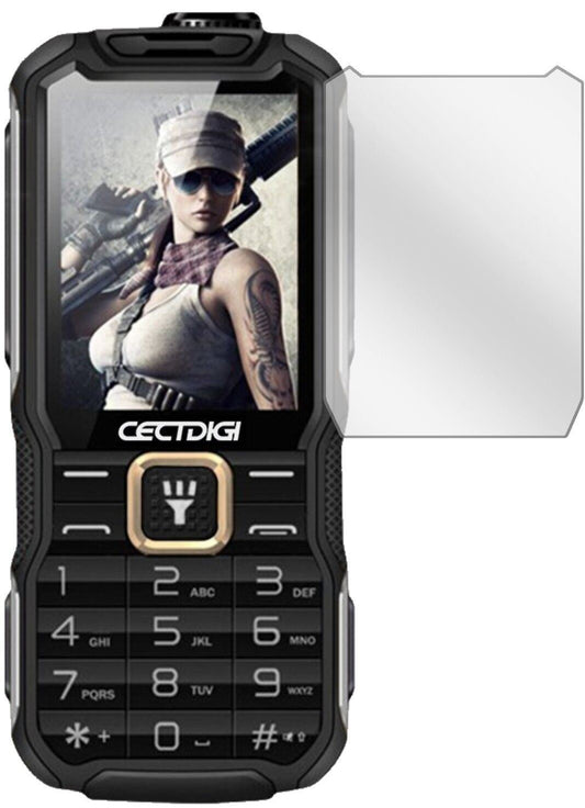 5x Schutzfolie klar für Rugum T9900 Display-Schutz (1)