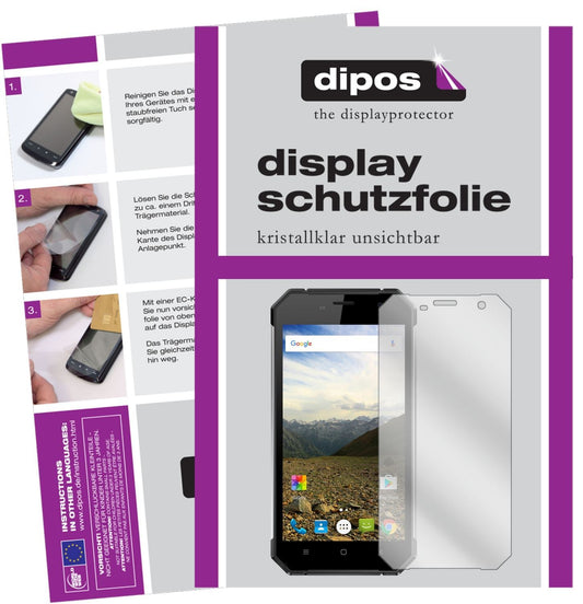 6x Schutzfolie klar für Nomu S30 Display-Schutzfol (1)