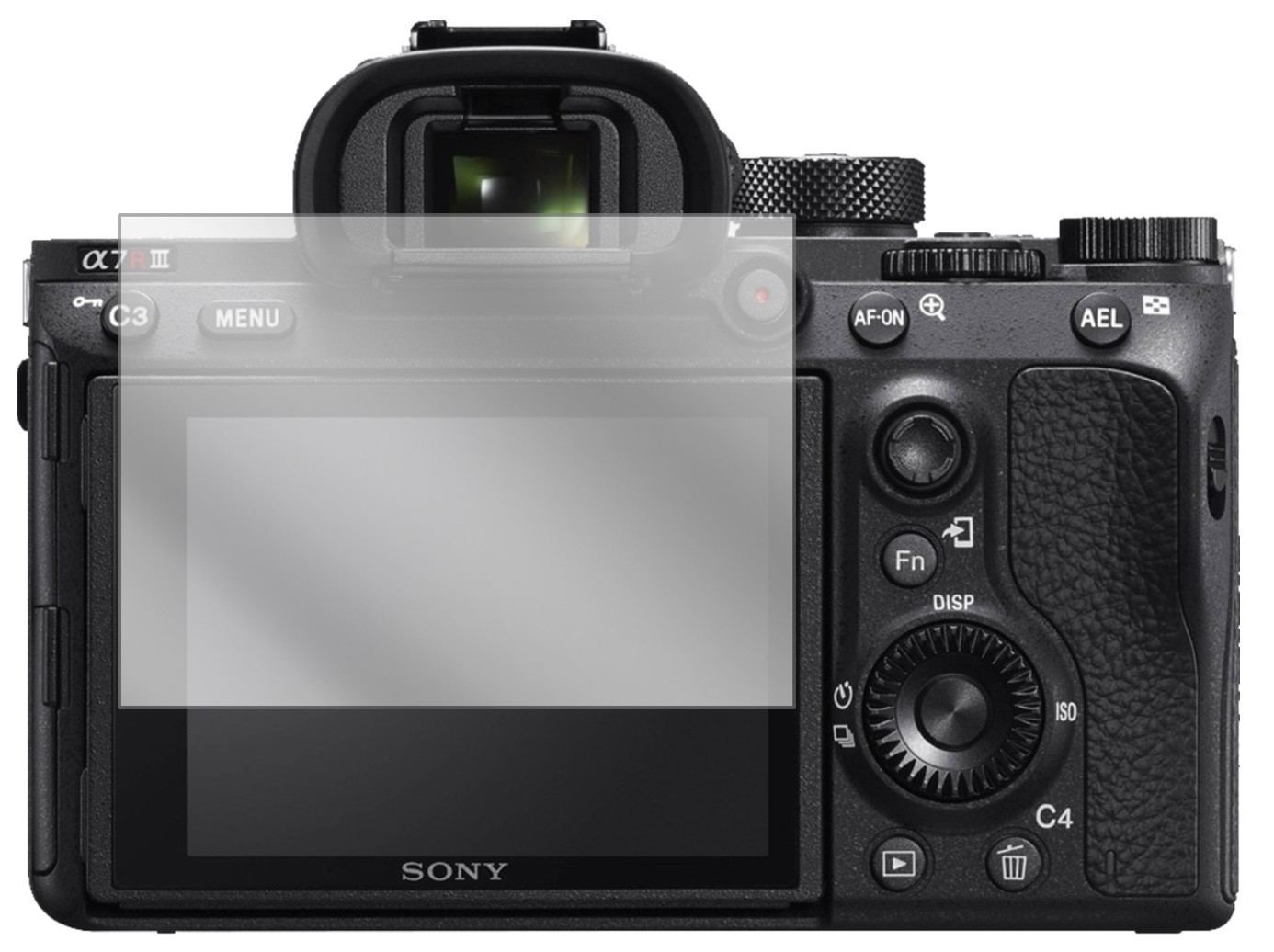 6x Schutzfolie klar für Sony Alpha 7R III Display- (2)