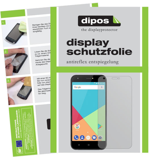 6x Schutzfolie matt für Ulefone S7 Display-Schutzf (1)