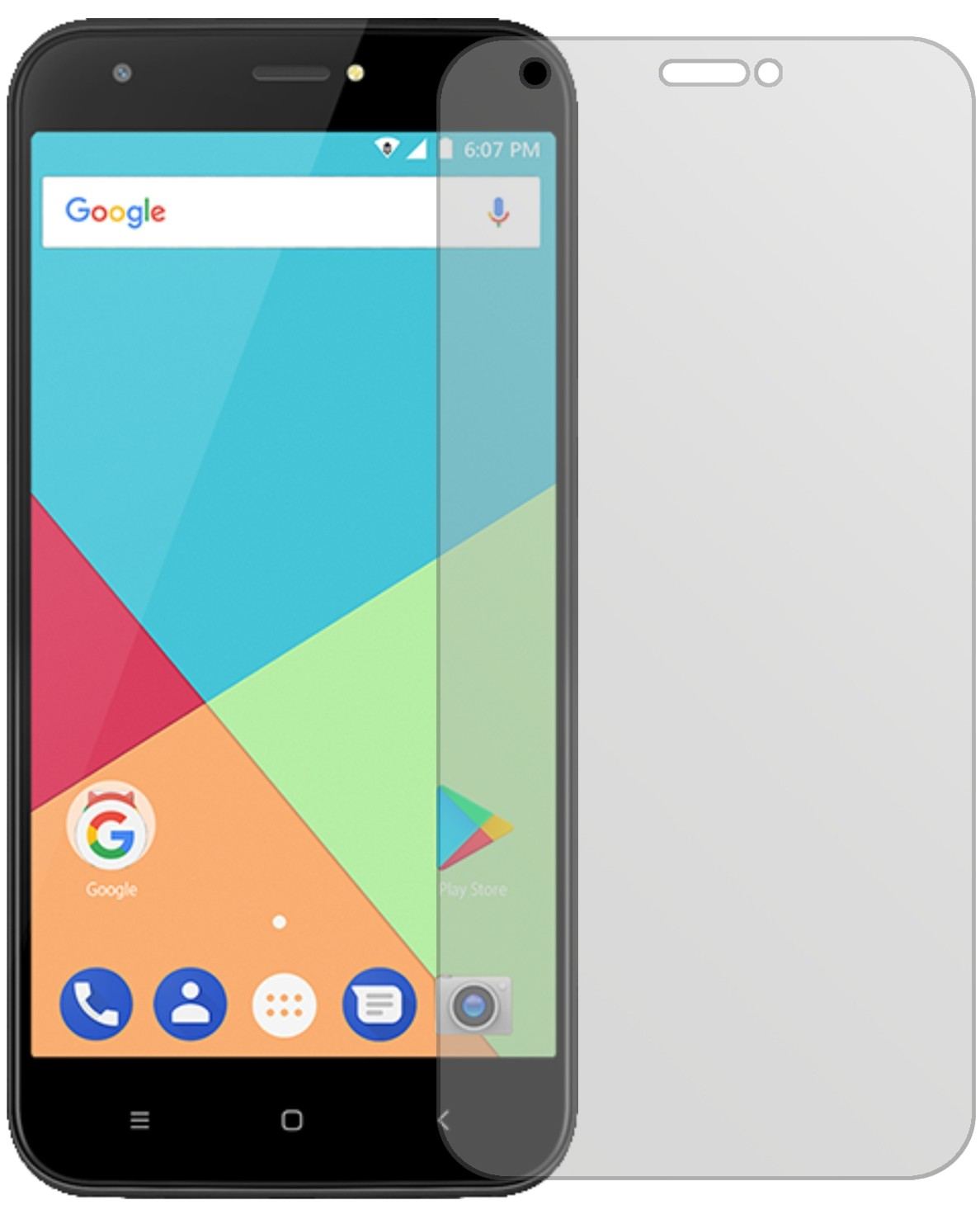 6x Schutzfolie matt für Ulefone S7 Display-Schutzf (2)