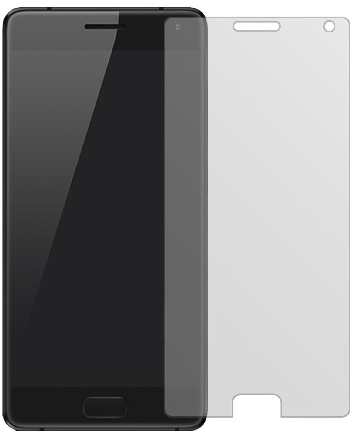 2x Schutzfolie matt für ZUK Z2 Pro Display-Schutzf (2)