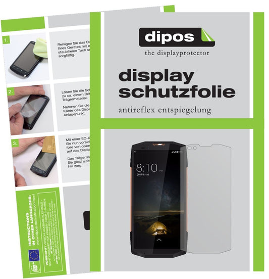 6x Schutzfolie matt für Blackview BV9000 Pro Displ (1)