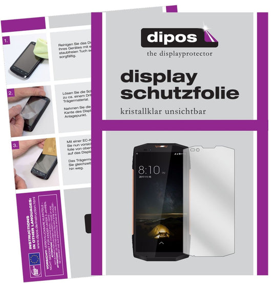 6x Schutzfolie klar für Blackview BV9000 Pro Displ (1)