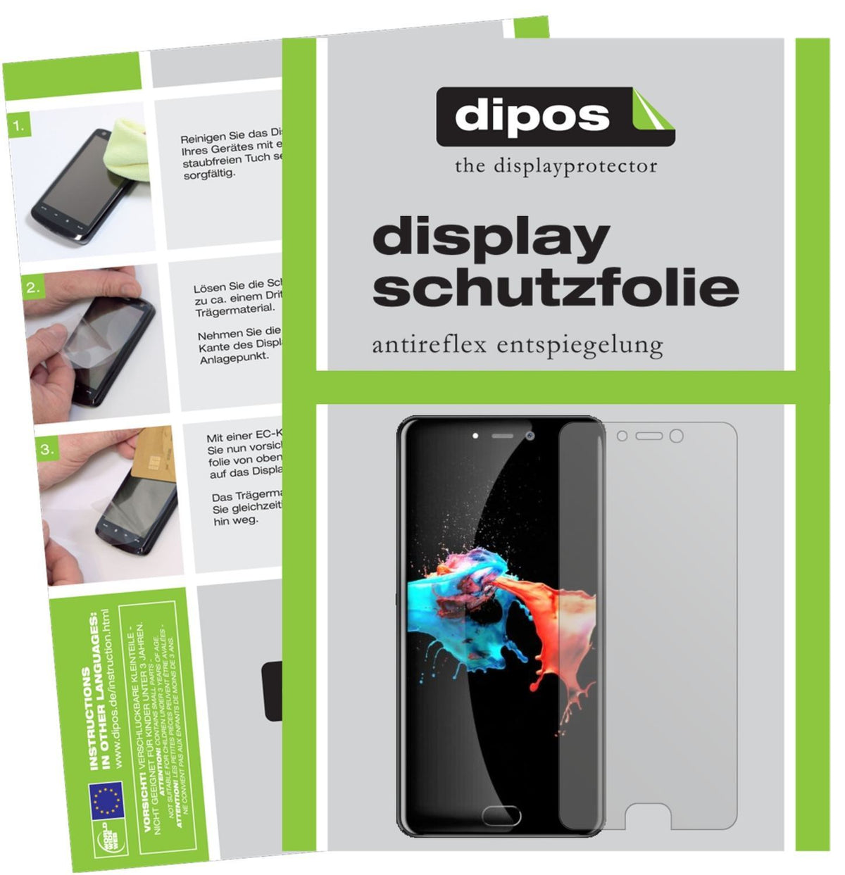 6x Schutzfolie matt für Leagoo T5c Display-Schutzf (1)