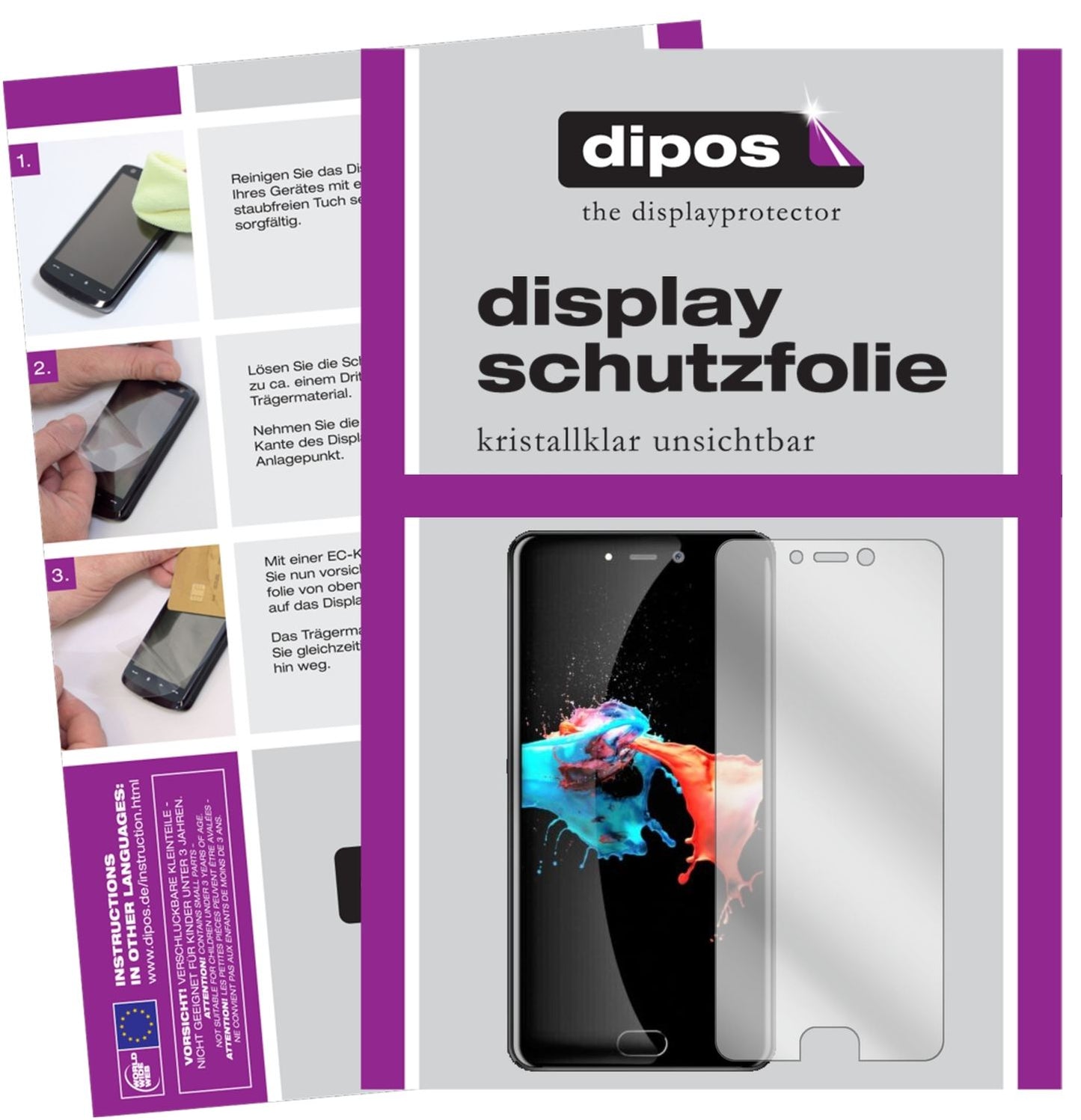 6x Schutzfolie klar für Leagoo T5c Display-Schutzf (1)