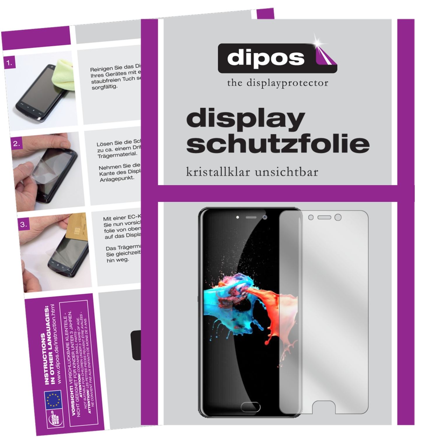 6x Schutzfolie klar für Leagoo T5c Display-Schutzf (1)