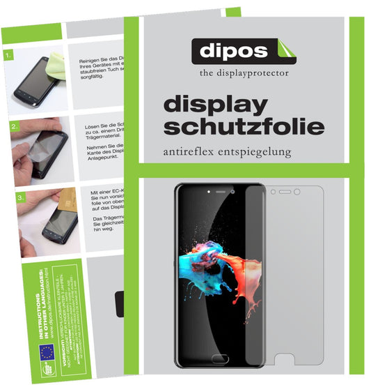 2x Schutzfolie matt für Leagoo T5c Display-Schutzf (1)