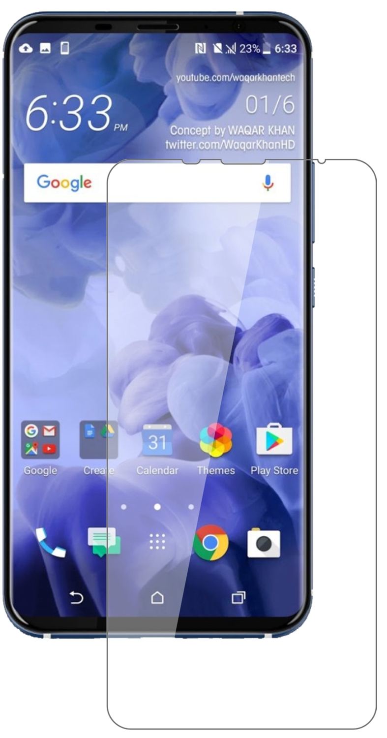2x 9H Schutzfolie für HTC U11 Plus Panzerfolie (2)