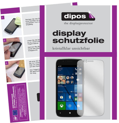 5x Schutzfolie klar für Wileyfox Pro Display-Schut (2)