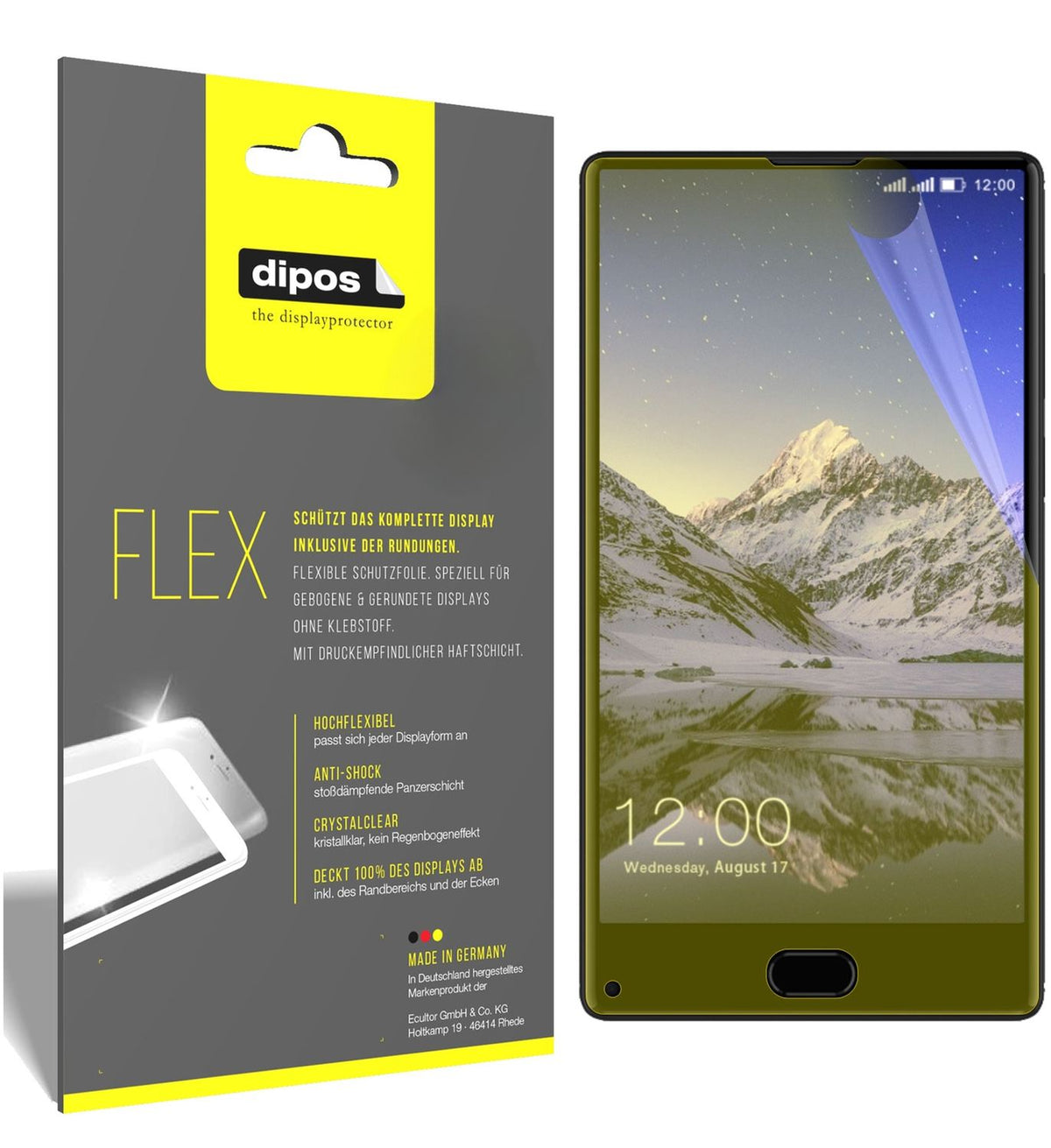 2x 3D Full Cover Schutzfolie für Leagoo Kiicaa Mix (3)