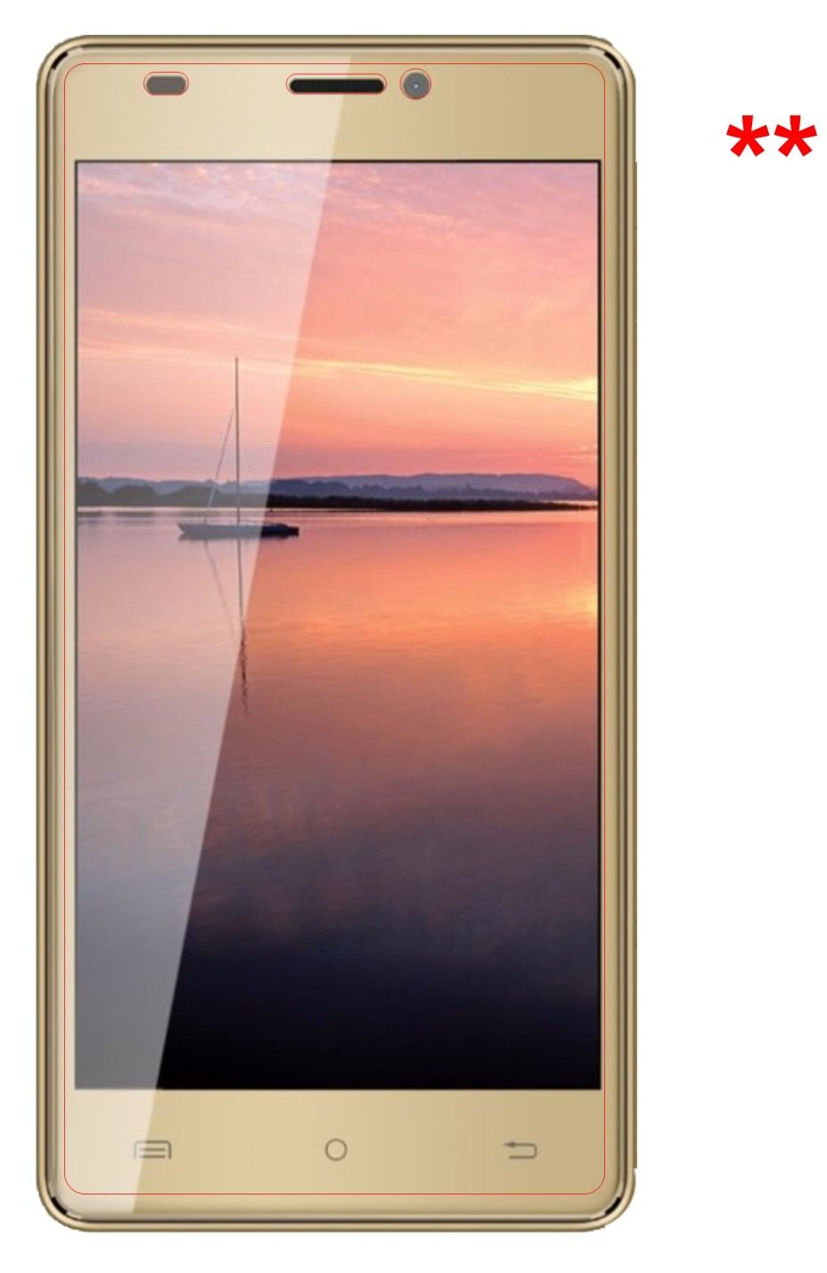 Blickschutzfolie für Cubot H3 matt Schutzfolie Pri (5)