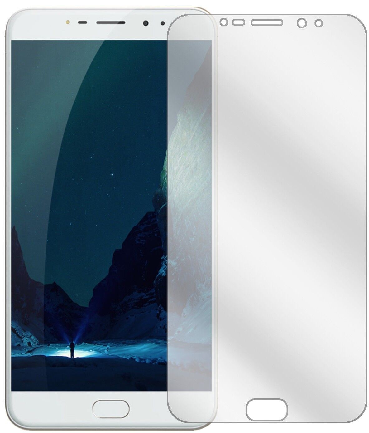 1x Schutzfolie klar für Uhans Max 2 Display-Schutz (1)