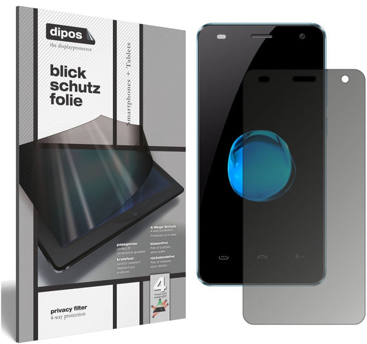 Blickschutzfolie für HOMTOM HT26 matt Schutzfolie  (1)