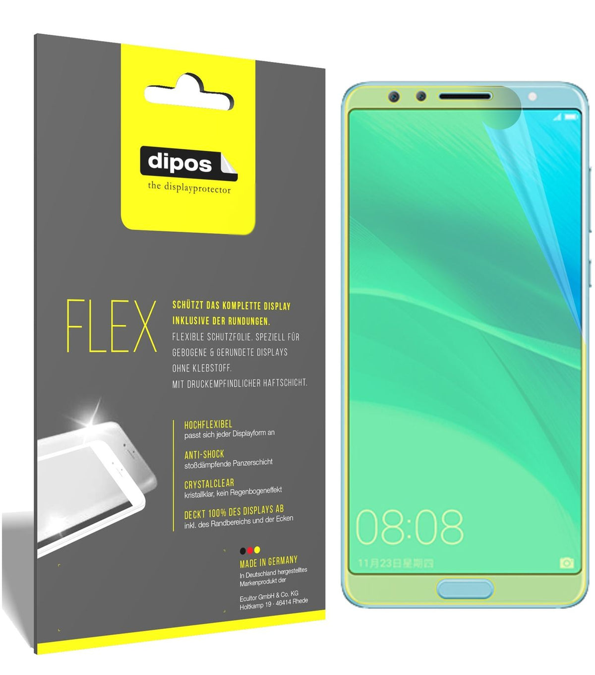 3x 3D Full Cover Schutzfolie für Huawei Nova 2S (1)