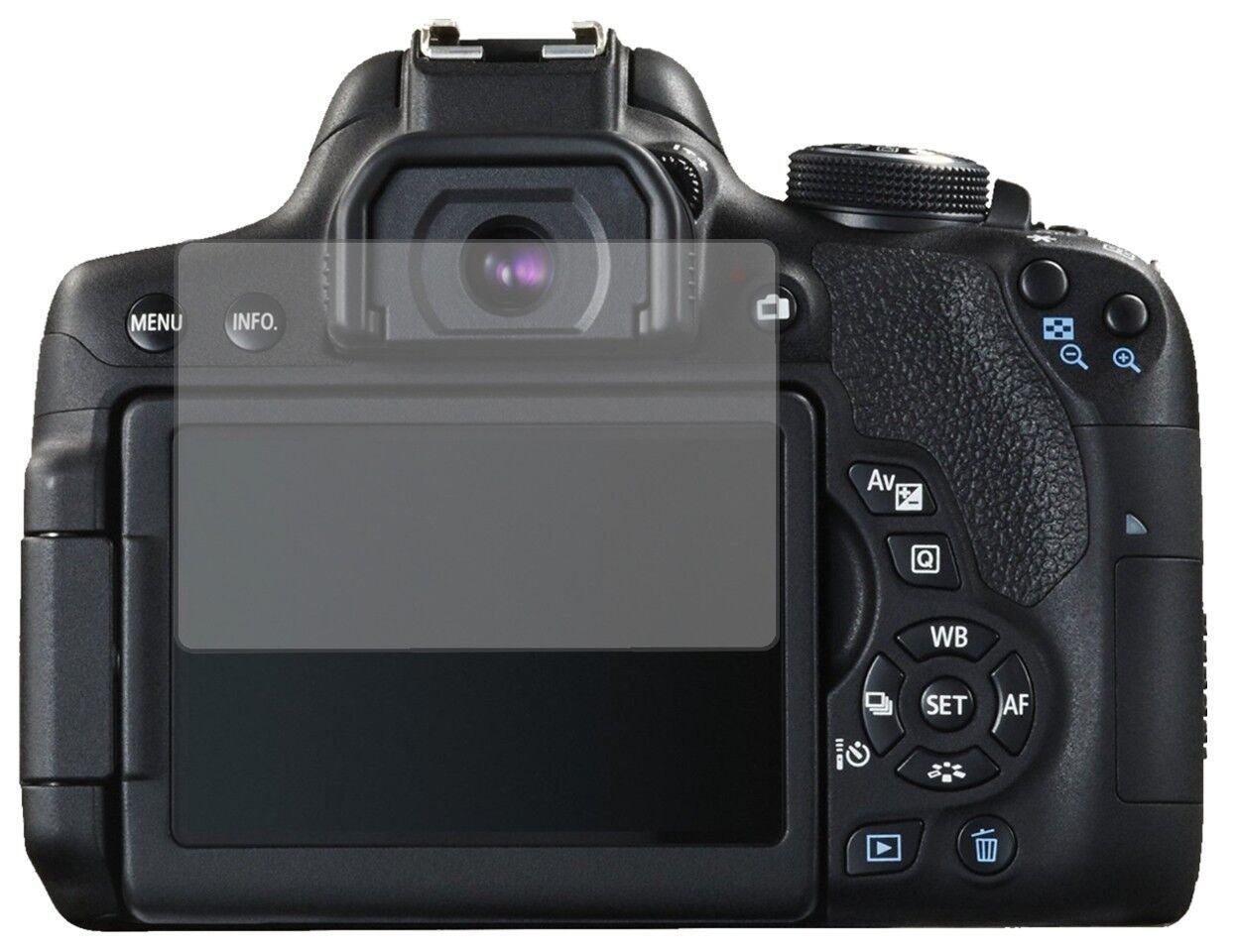 5x Schutzfolie matt für Canon EOS 750 D SLR Displa (1)
