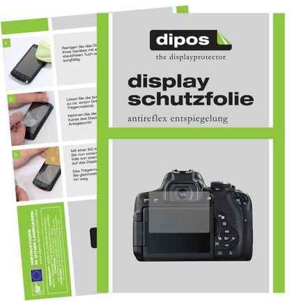 5x Schutzfolie matt für Canon EOS 750 D SLR Displa (2)