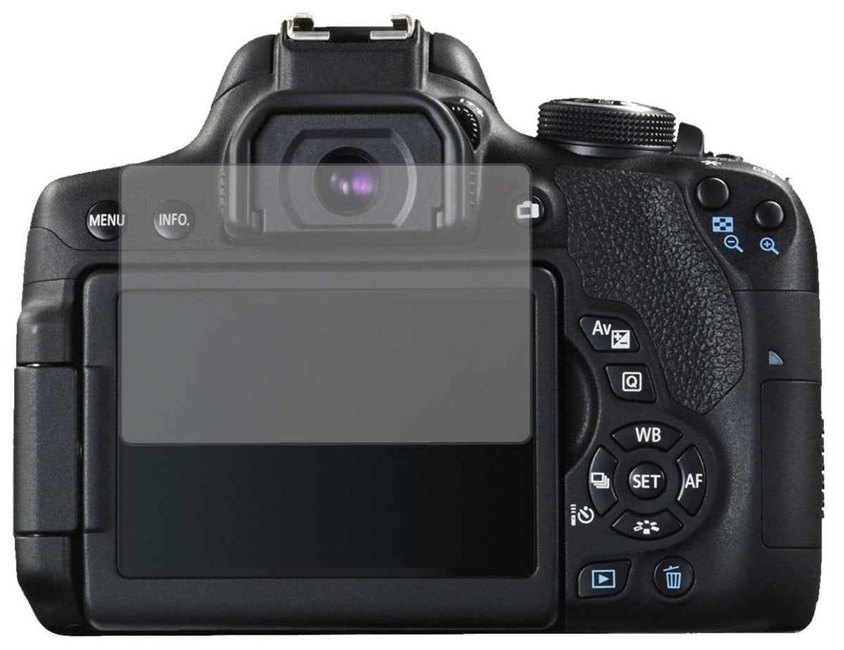 6x Schutzfolie matt für Canon EOS 750 D SLR Displa (2)