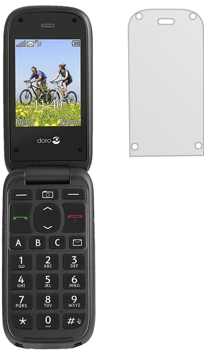 1x Schutzfolie matt für Doro PhoneEasy 613 Display (1)