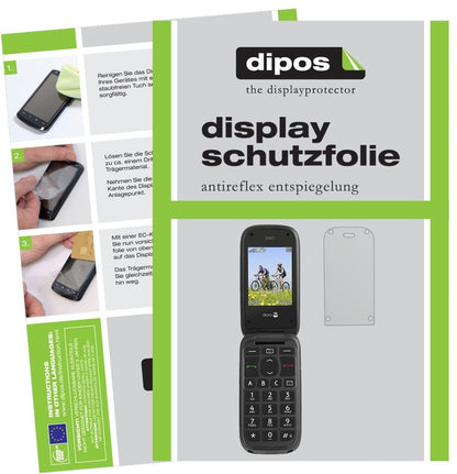 1x Schutzfolie matt für Doro PhoneEasy 613 Display (2)
