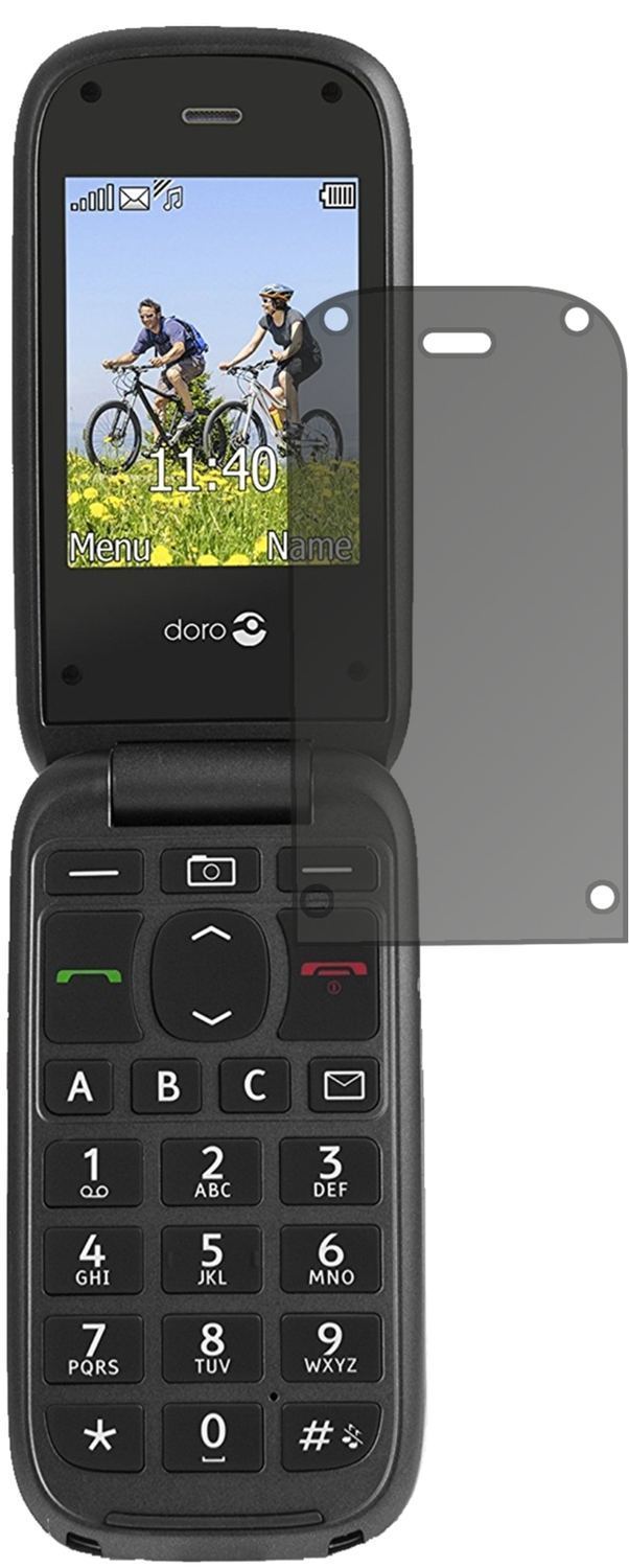 Blickschutzfolie für Doro PhoneEasy 613 matt Schut (2)
