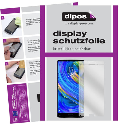 5x Schutzfolie klar für HOMTOM S9 Plus Display-Sch (2)