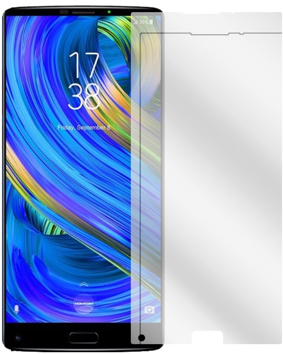 6x Schutzfolie klar für HOMTOM S9 Plus Display-Sch (2)