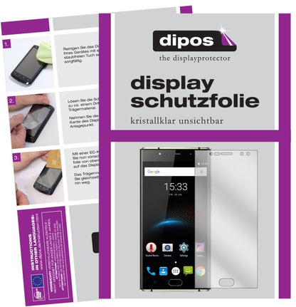 5x Schutzfolie klar für Oukitel K3 Display-Schutzf (2)