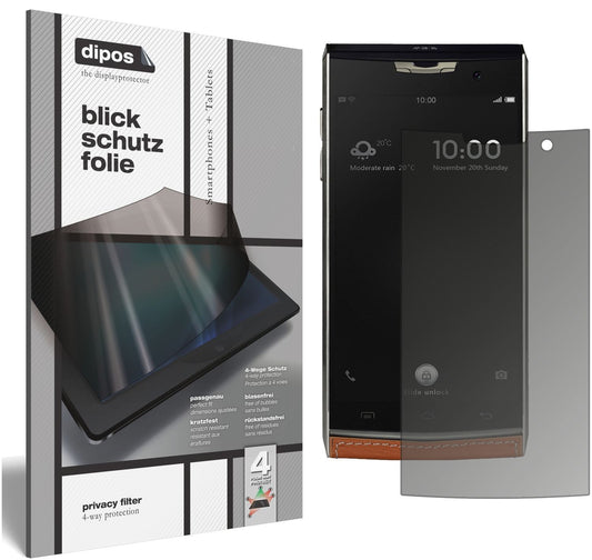 Blickschutzfolie für Doogee T3 matt Schutzfolie Pr (1)