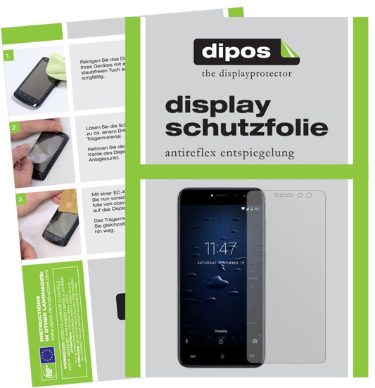 2x Schutzfolie matt für Cubot Note Plus Display-Sc (1)