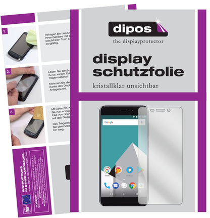 6x Schutzfolie klar für Vernee M5 Display-Schutzfo (1)