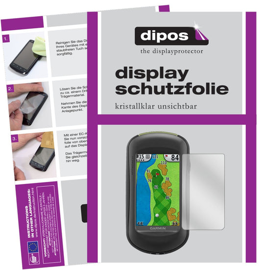 3x Schutzfolie klar für Garmin Approach G5 Display (1)
