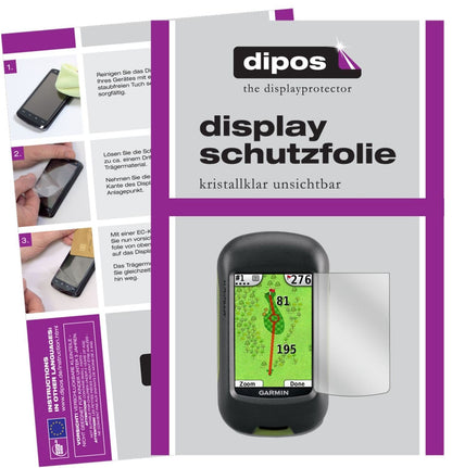 2x Schutzfolie klar für Garmin Approach G3 Display (2)