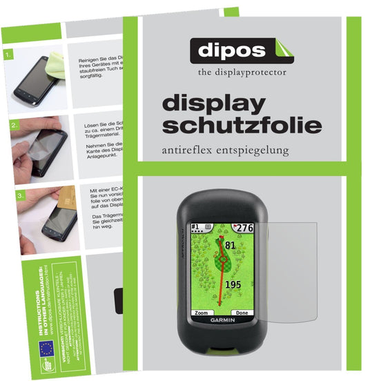 3x Schutzfolie matt für Garmin Approach G3 Display (1)