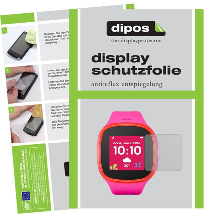 5x Schutzfolie matt für Alcatel Movetime Family Wa (2)