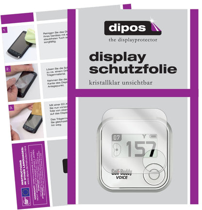 6x Schutzfolie klar für Golfbuddy Voice Display-Sc (1)