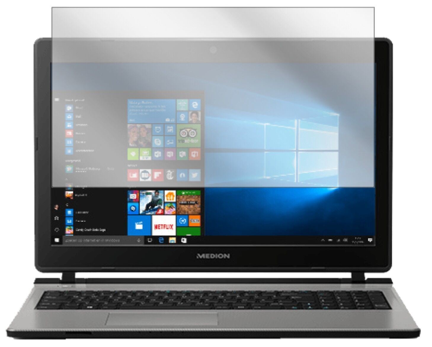 1x Schutzfolie klar für Medion Akoya E6436 Display (1)